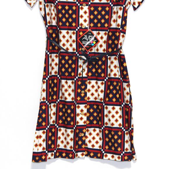 Vintage Merrnee Modes Mini Dress Size XL NWT - Picture 4 of 7